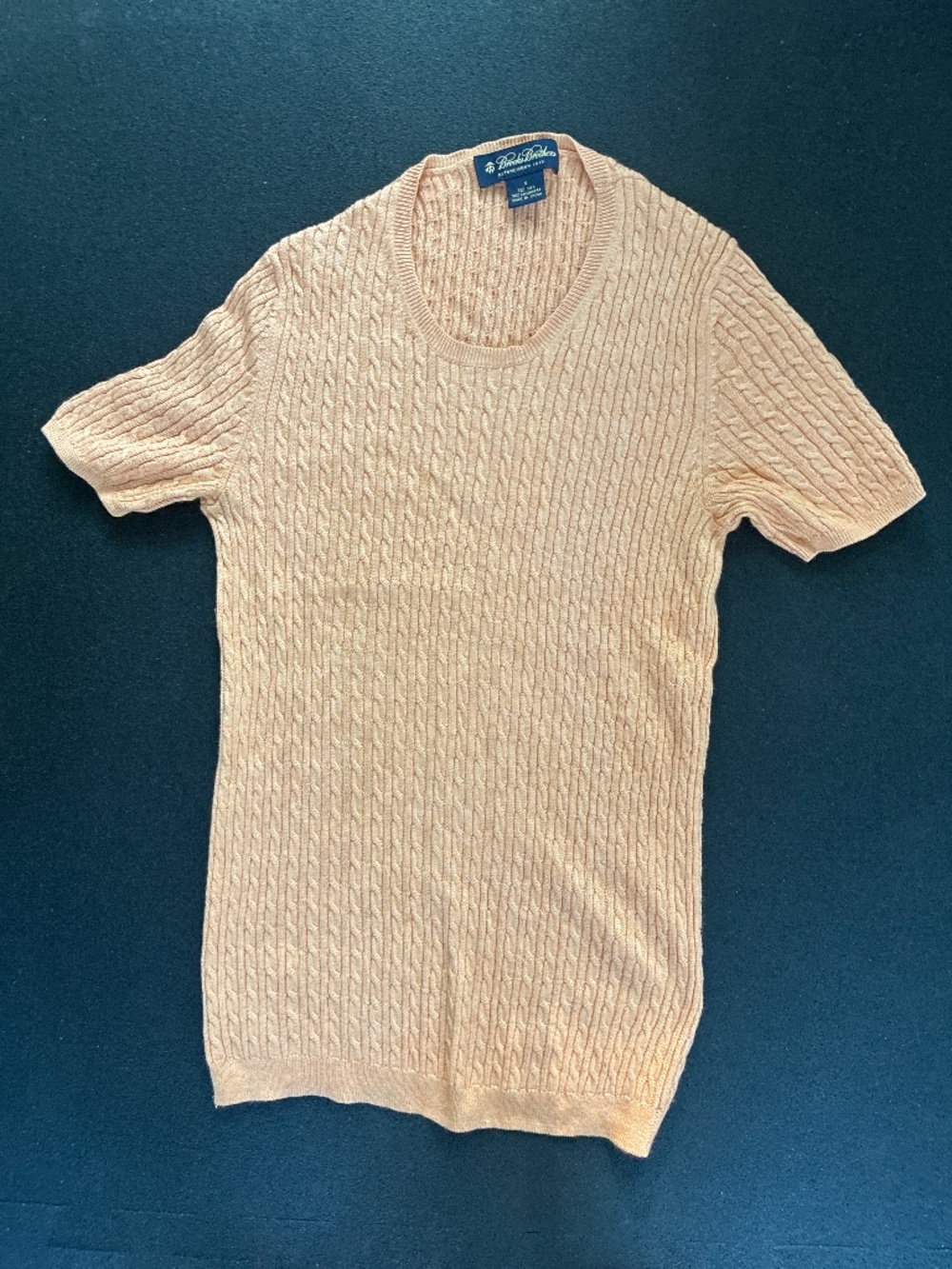 Brooks Brothers short sleeve sweater, size small